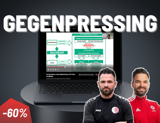 Gegenpressing nach Ballverlust | Fortbildung