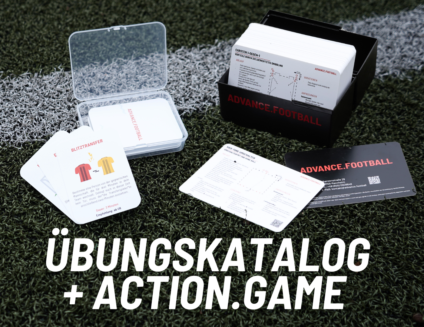 Trainingskatalog + Action.Game Karten