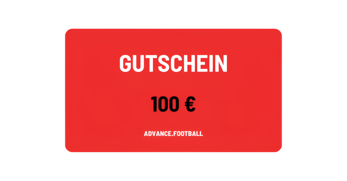 Geschenk-Gutschein für den Advance.Football-Shop