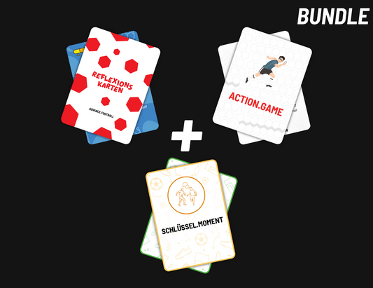 Karten-Bundle: Action.Game + Reflexions.Karten + Schlüssel.Moment