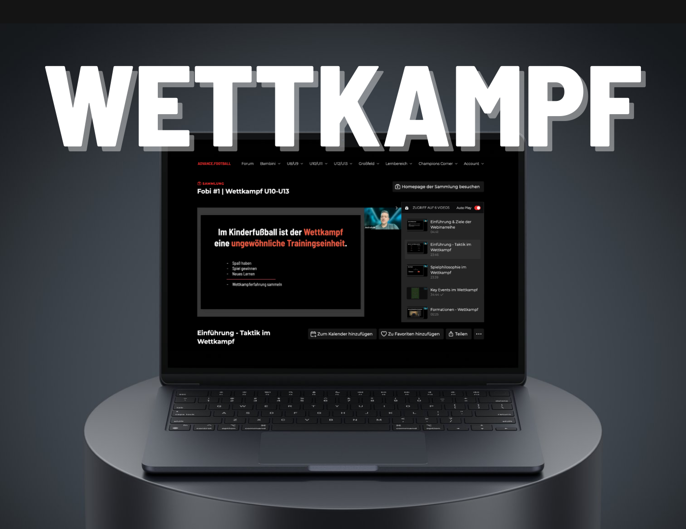 Fortbildungsreihe | Wettkampf in der U10-U13